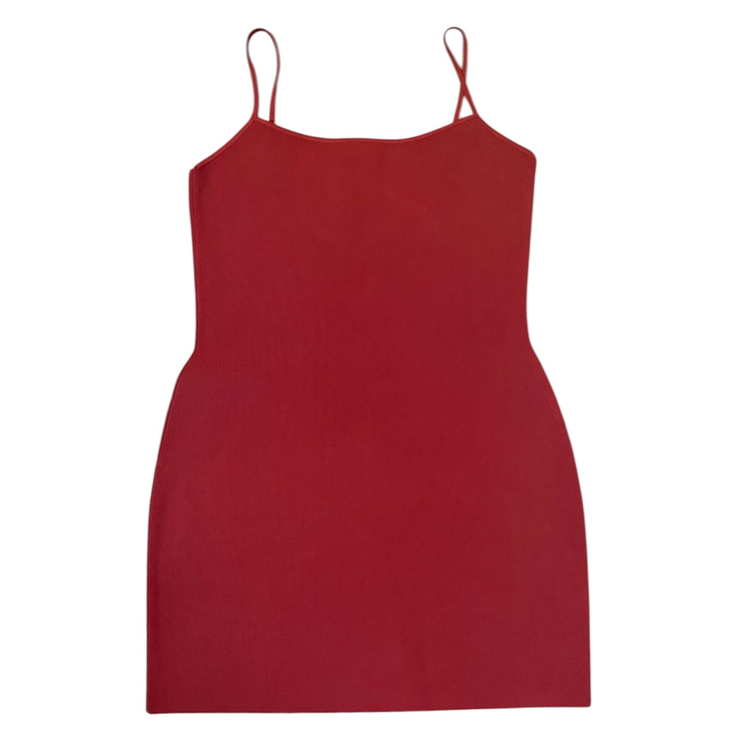 Michael Kors Ribbed Bodycon Mini Dress Deep Mulberry XL NWT