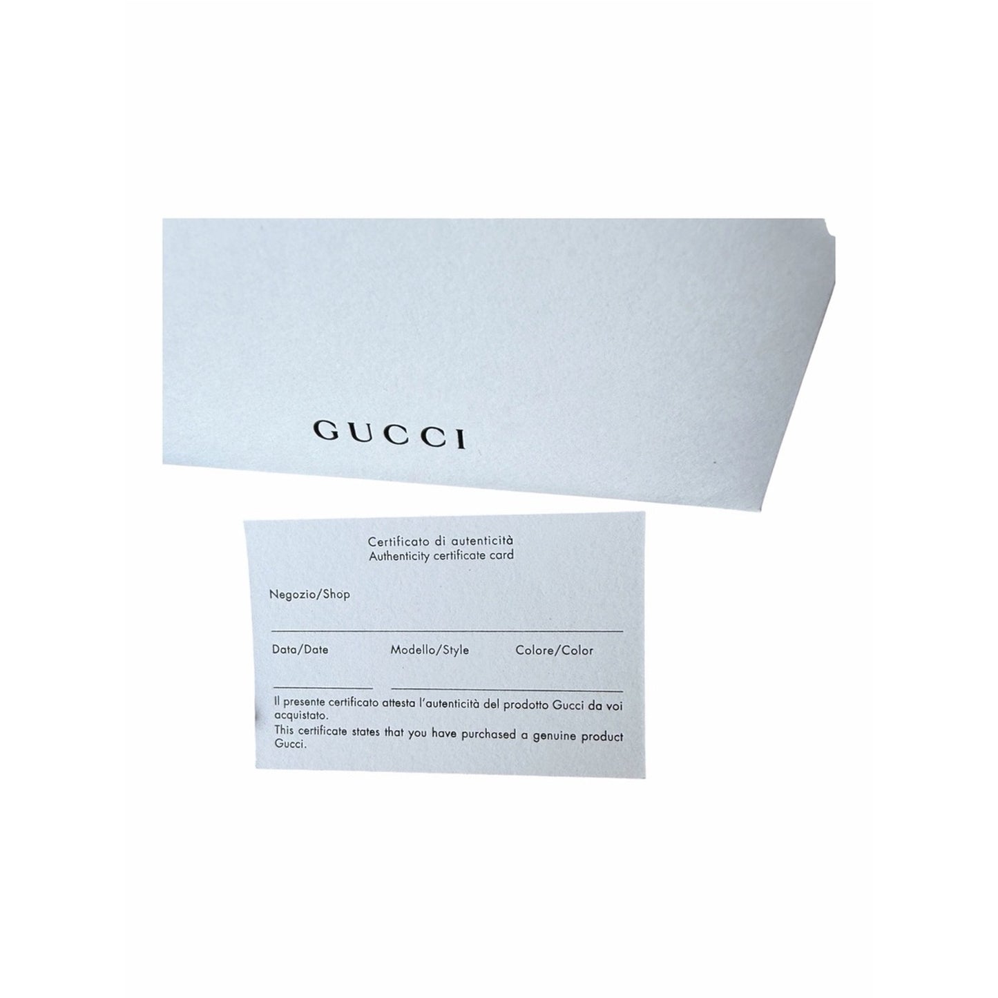 NWT Gucci GG0438S Gold Metal Square Sunglasses Grey Lens 60□17-140 Made in Italy