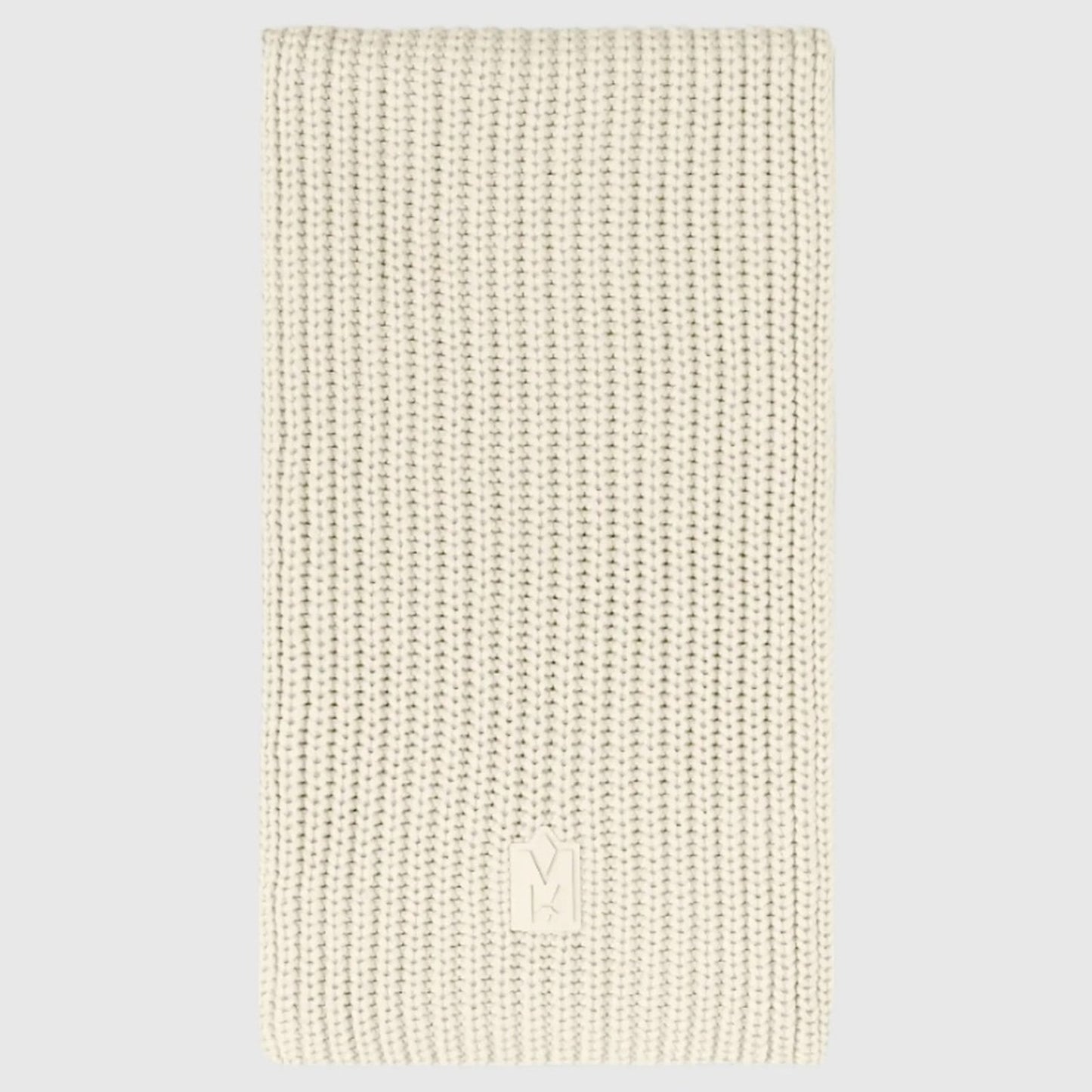 Mackage Ivory Wool Blend Extra-Long Knit Scarf Wrap NWT