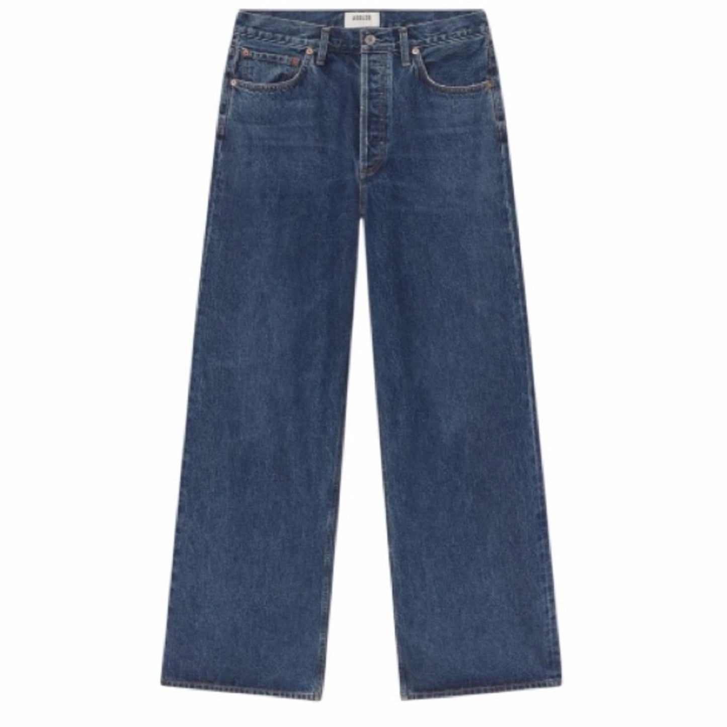 AGOLDE High-Rise Wide-Leg Jeans Button Up | NWT | Sold at Tuckernuck Size 29