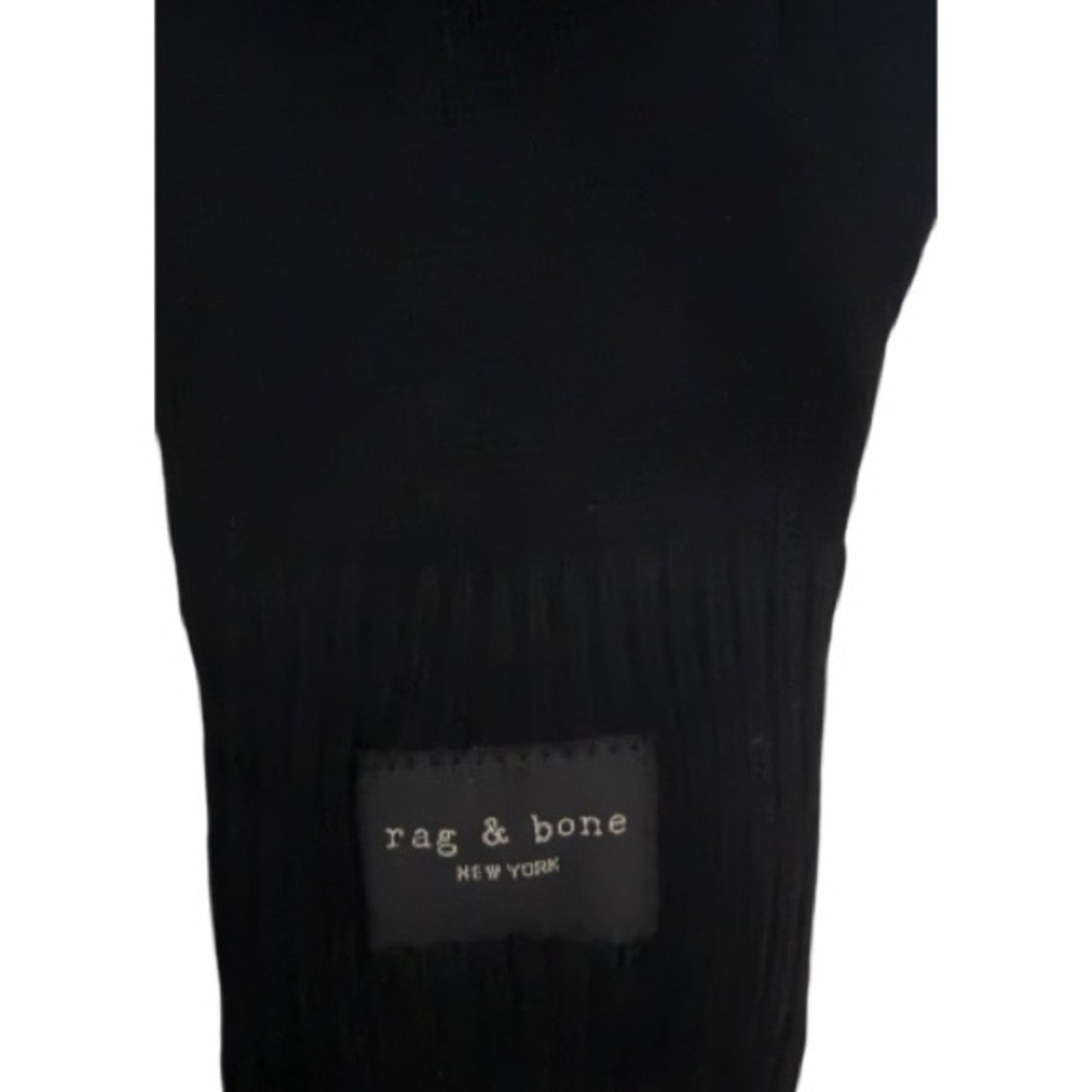 Rag & Bone Women’s “Addison” Black Gloves W/Touch Screen Finger Tips NWT Sealed