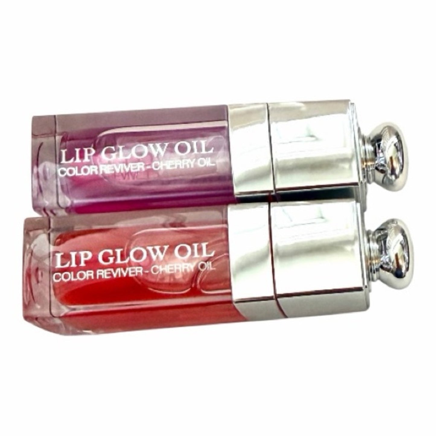 Dior Lip Glow Oils • 063 Pink Lilac & 061 Poppy Coral •Authentic, New