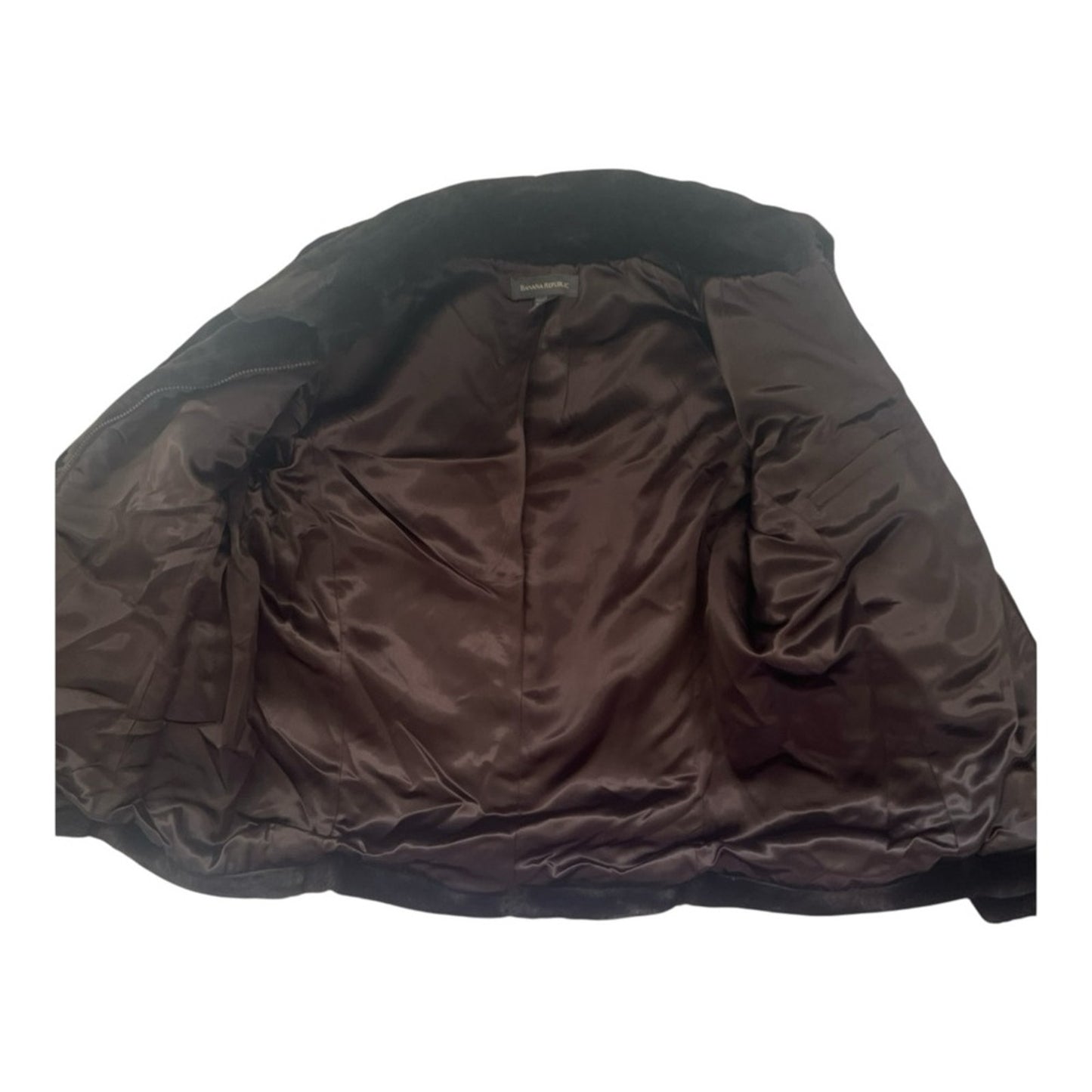 Vintage Faux Fur Jacket Choc Brown L