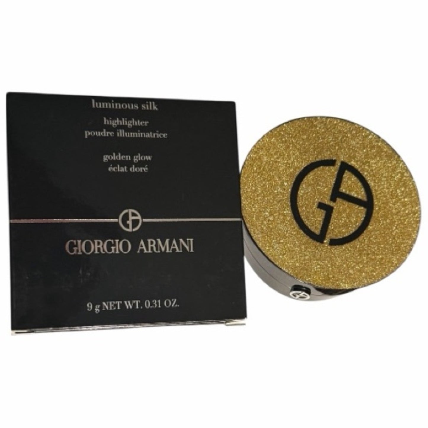 Golden Glow Giorgio Armani Luminous Silk Highlighter 9g NIB
