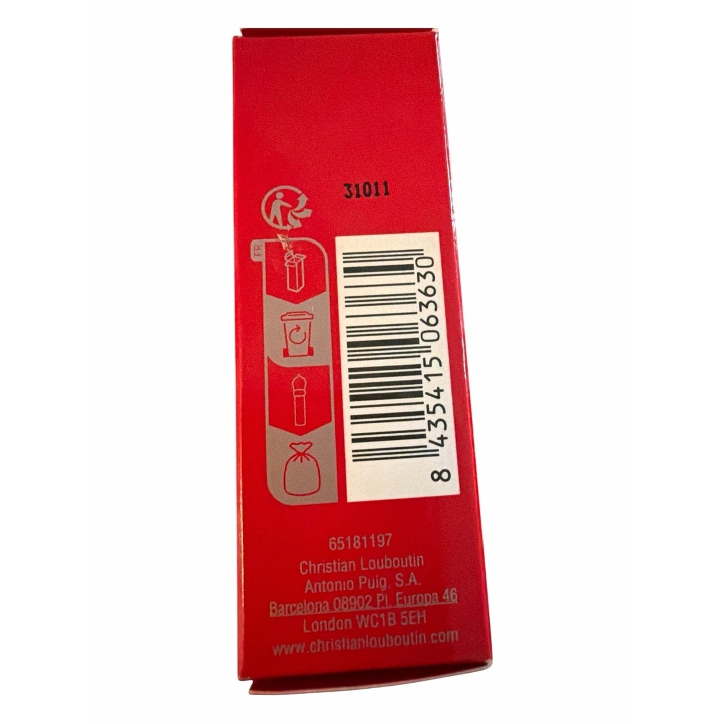 Christian Louboutin SooooO…Glow On The Go Lipstick Red Show 002G New in Box