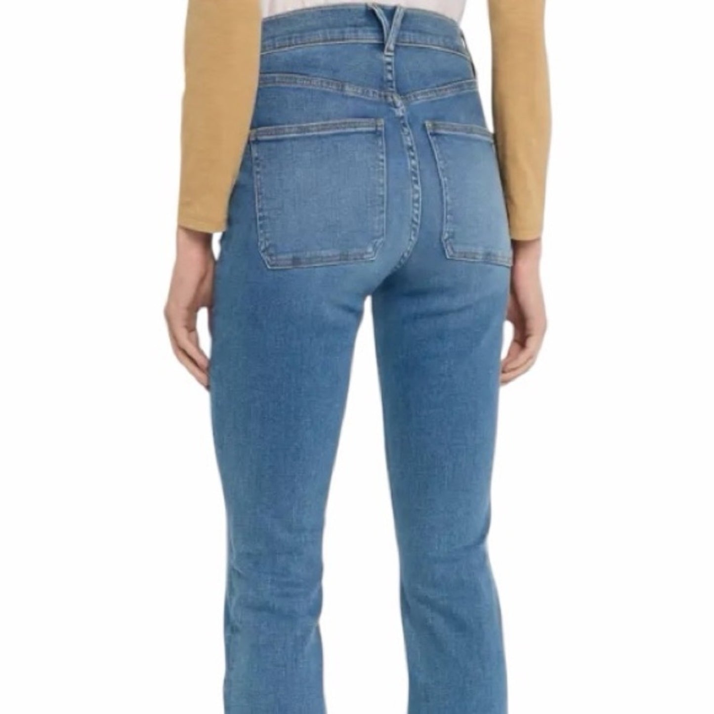 Veronica Beard Beverly-High Rise Skinny Flare
Jeans-Size 29-Seawater Stone - NWT