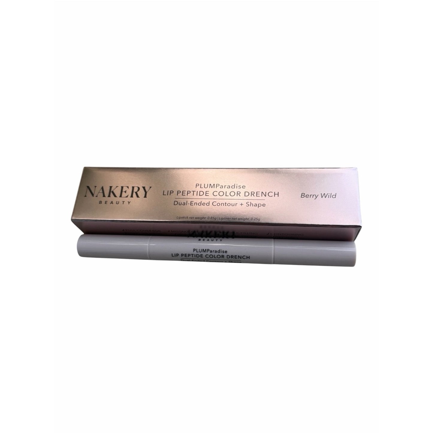 Nakery Beauty PLUMParadise Lip Peptide Bundle 3PC NIB Plumping Lip Care