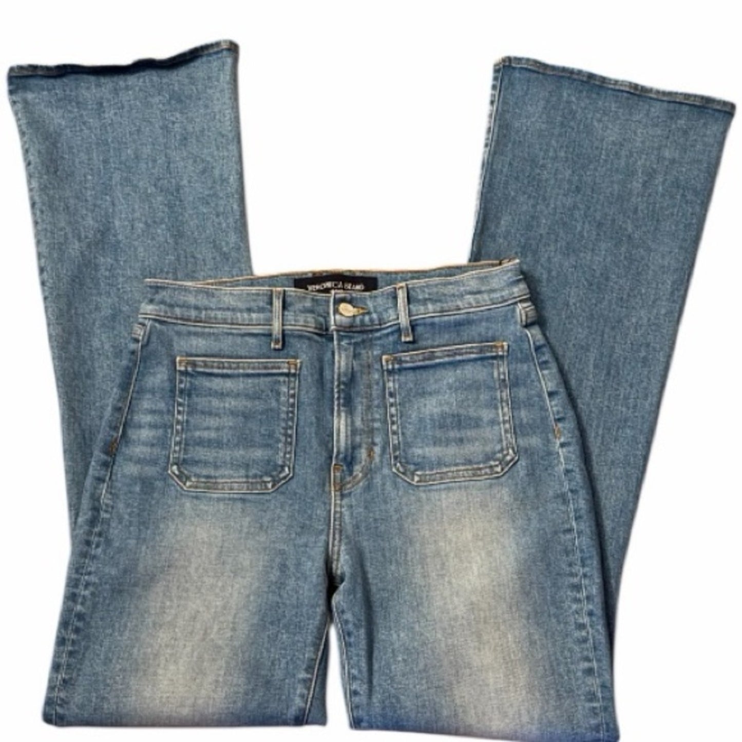 Veronica Beard Beverly-High Rise Skinny Flare
Jeans-Size 29-Seawater Stone - NWT