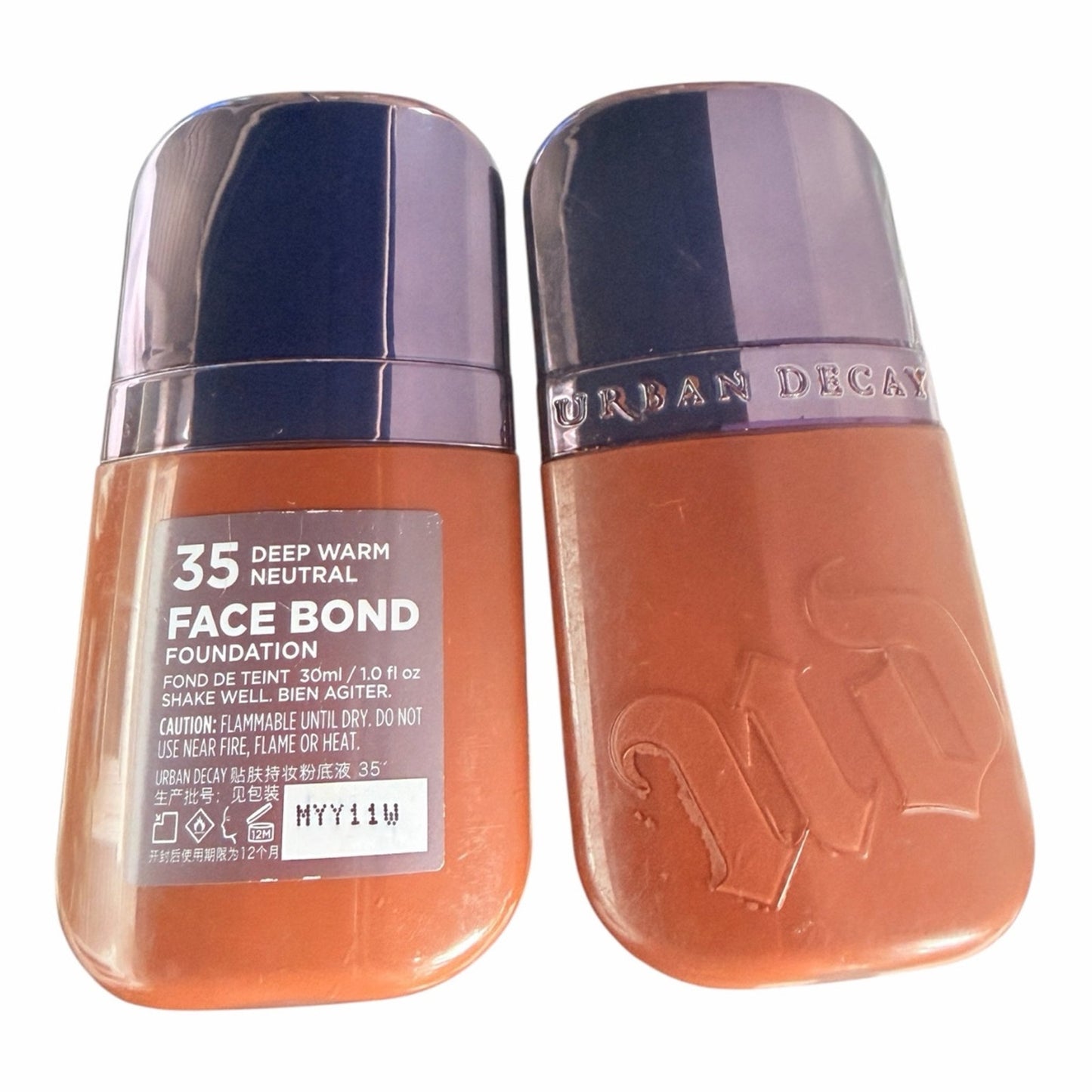 Urban Decay Face Bond Foundation 35 Deep Warm Neutral NEW Full Size MSRP $40