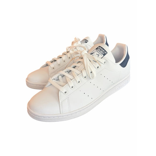Adidas Stan Smith White Navy Leather Sneakers Women’s 11 NIB