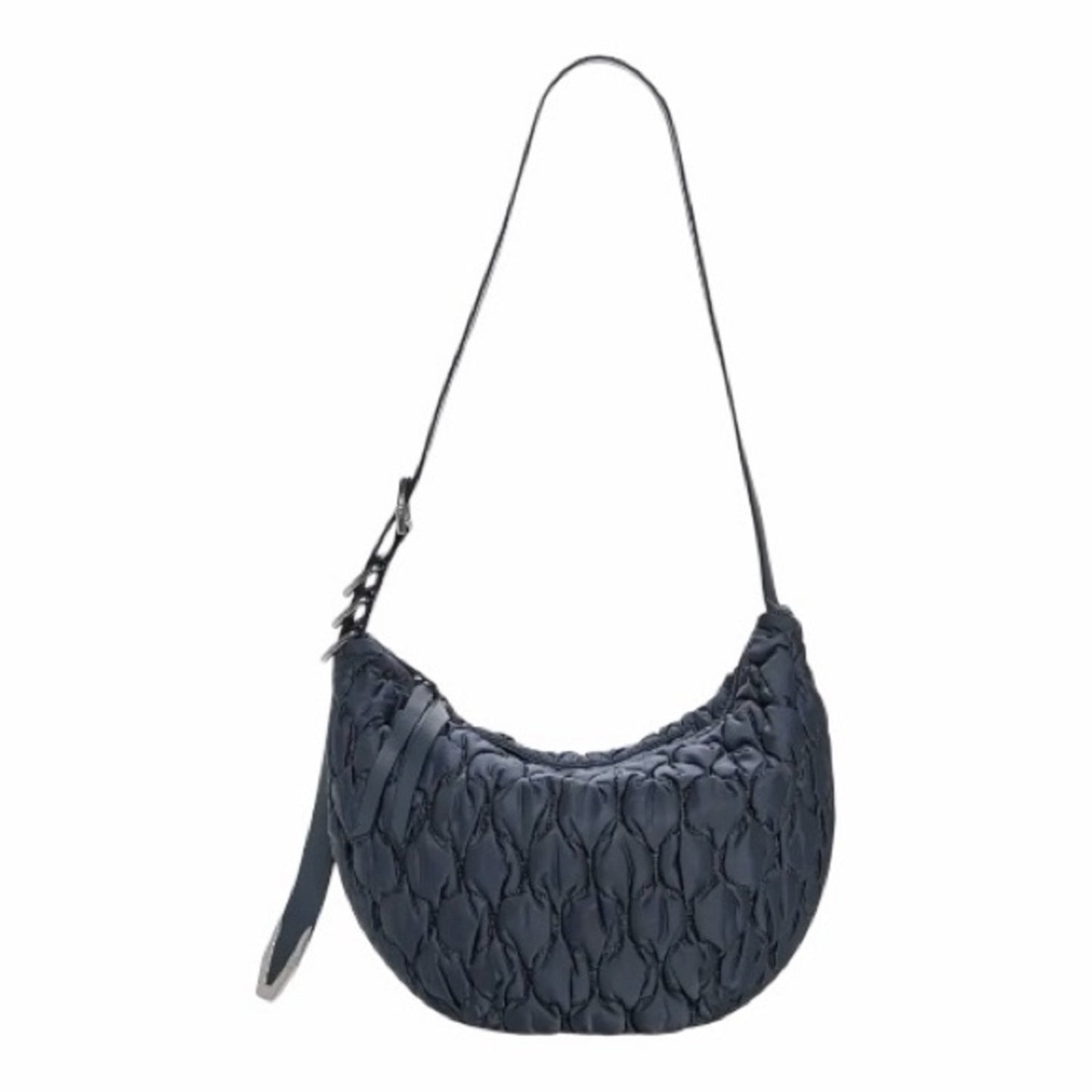 rag & bone Quilted Spire Mini Hobo Bag - Slate NEW