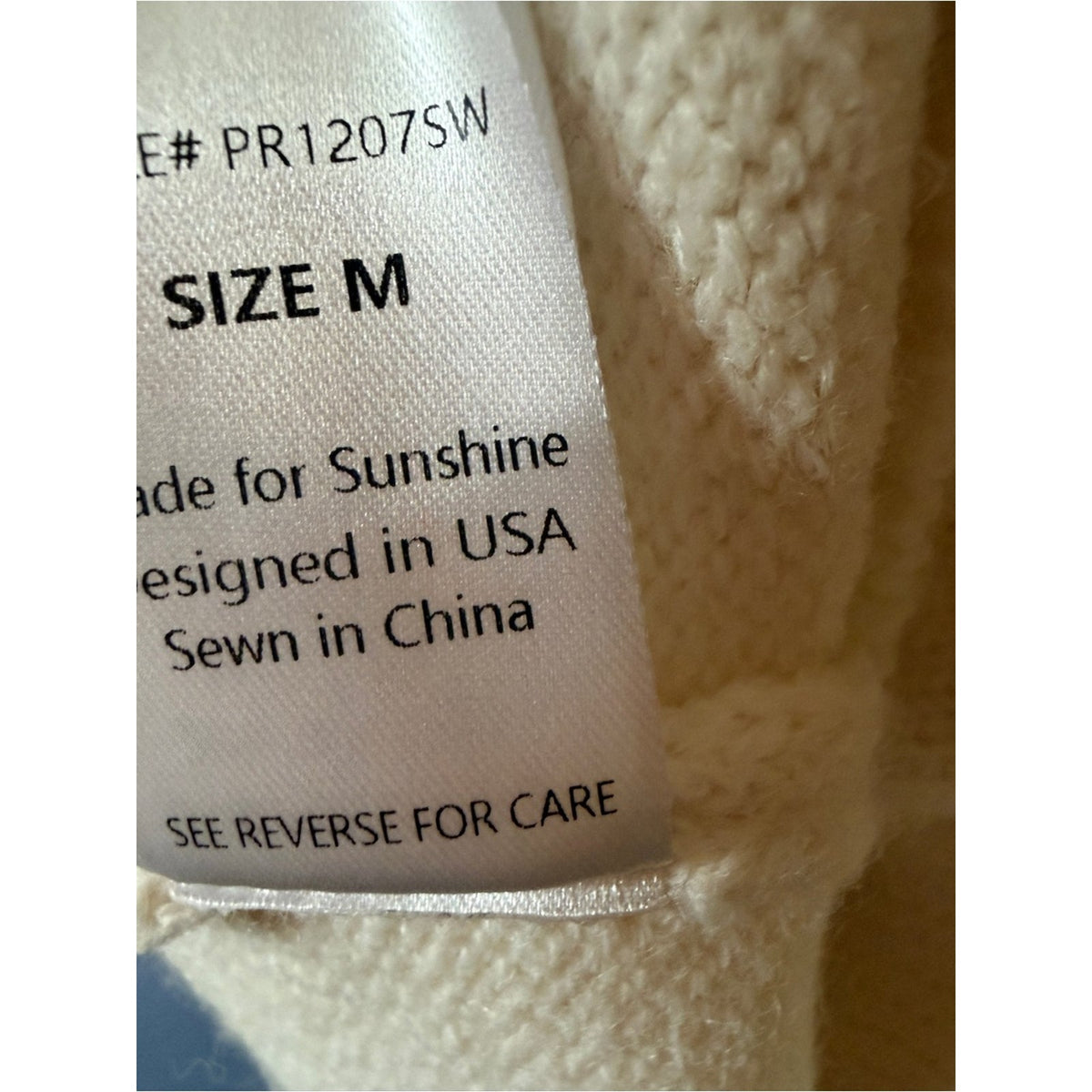 Prosperina Lila Ivory Knit Women’s Sweater Tank Vest Medium NWT