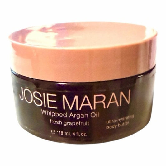 Josie Maran Whipped Argan Oil Body Butter Fresh Grapefruit 4 oz NEW Sealed