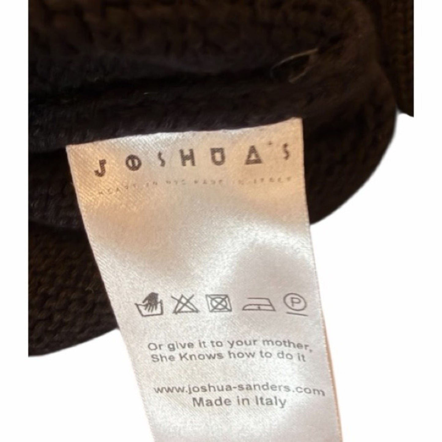 Joshua Sanders Navy Blue Cardigan w/Daisy on Back NWT size Med