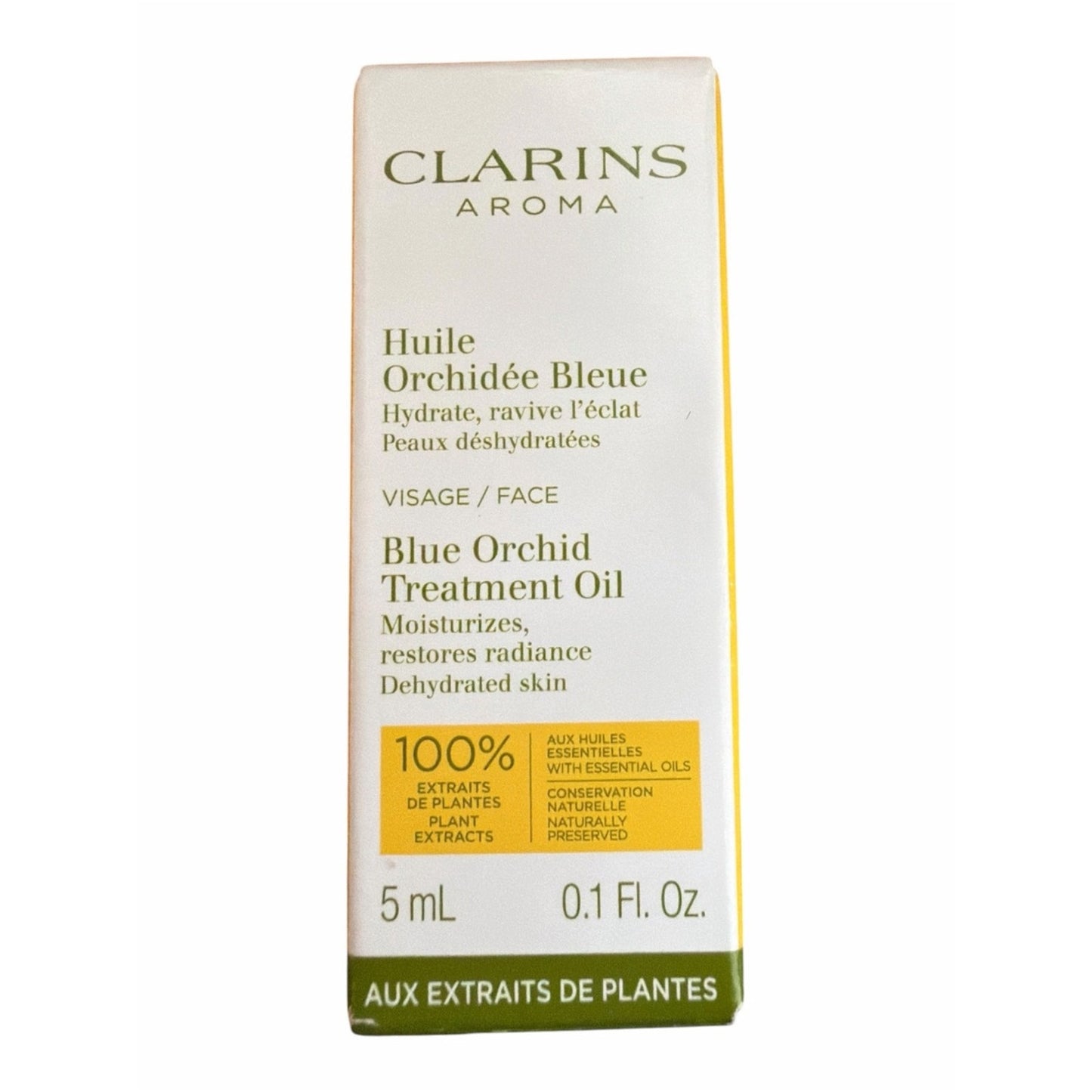 Clarins Mini Set Hydration Glow Bundle Blue Orchid Oil Balm Lip Oil 4pc