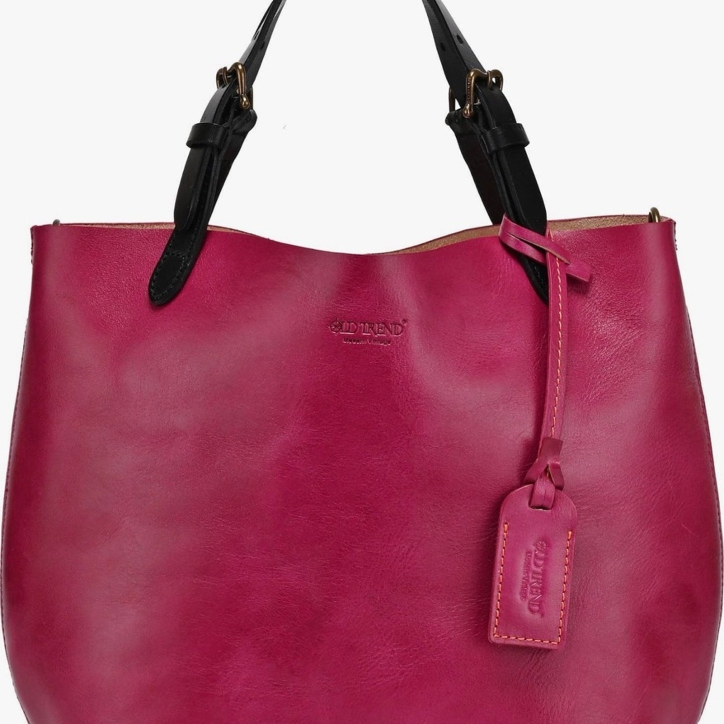 Old Trend “New Vintage” Dip Dye Mini Tote – Pink & Black NWT