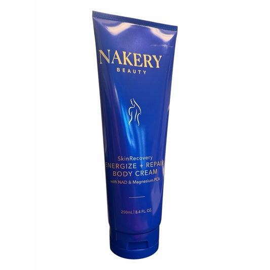 Nakery Beauty Energize + Repair Body Cream NAD Magnesium NEW Sealed