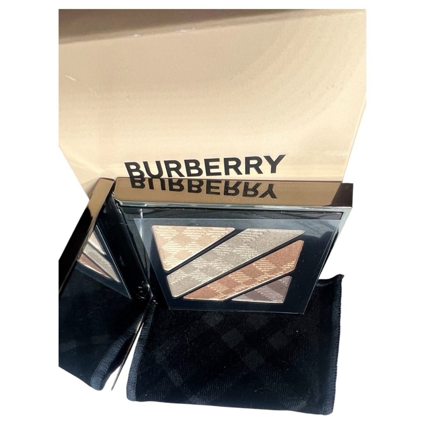 NIB Burberry Complete Eye Palette No. 25 comes w/ Brushes, Duster & Box