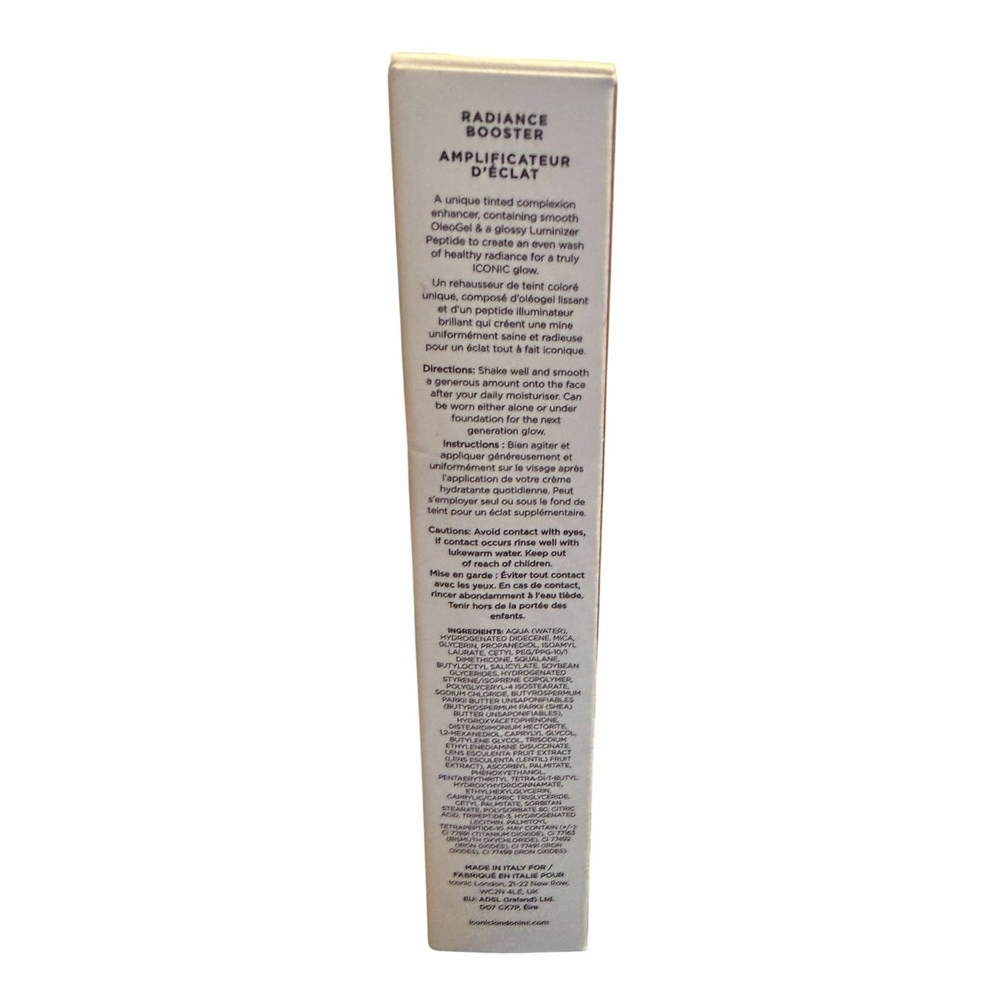 ICONIC London Radiance Booster Honey Glow Full Size NIB