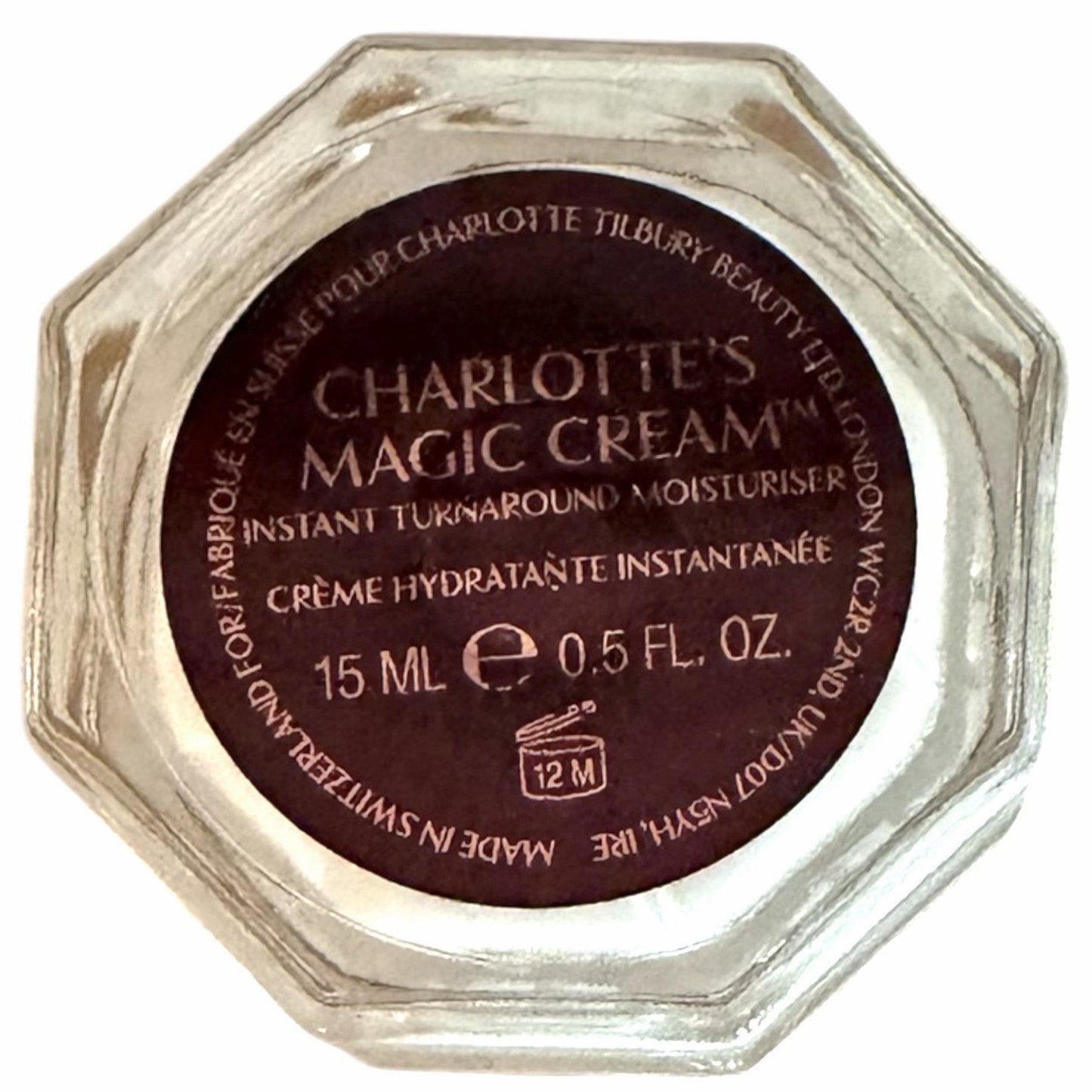 Lot of 3 Charlotte Tilbury Magic Cream 15ml Travel Size NEW Authentic