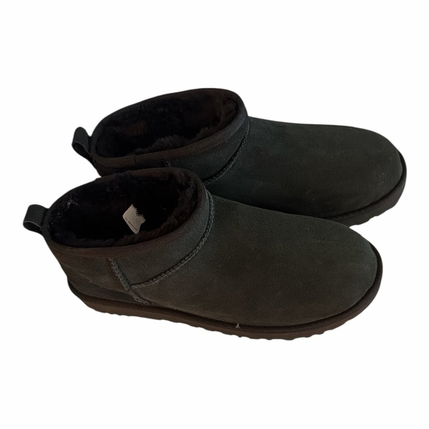 UGG Classic Ultra Mini Black Boots Women’s Size 11 NIB