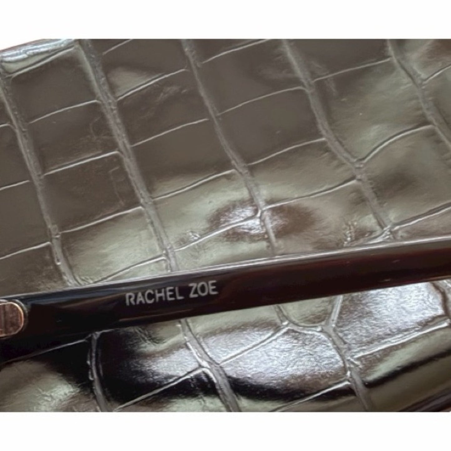 RACHEL ZOE NINA - Black Cat-Eye Sunglasses New