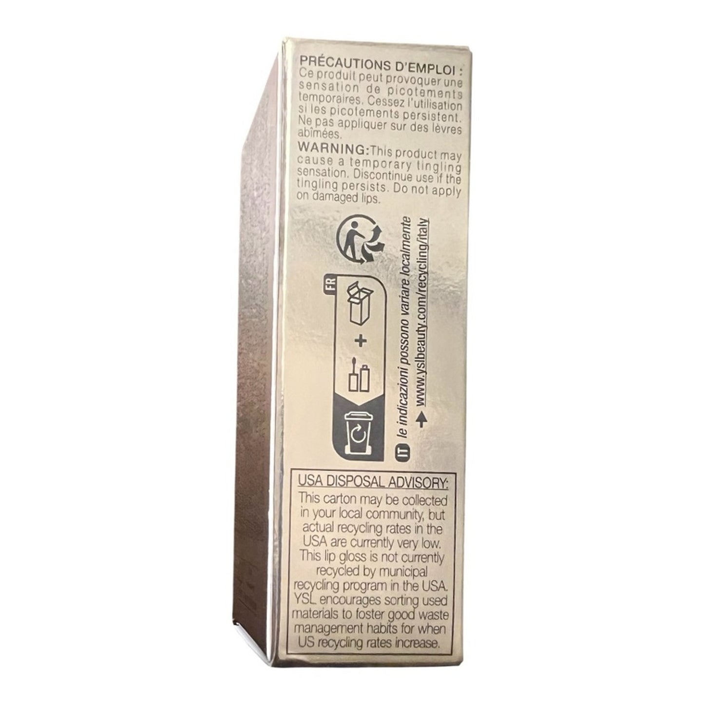 YSL Loveshine Plumping Lip Oil Gloss NIB
Thunder Stealer full size