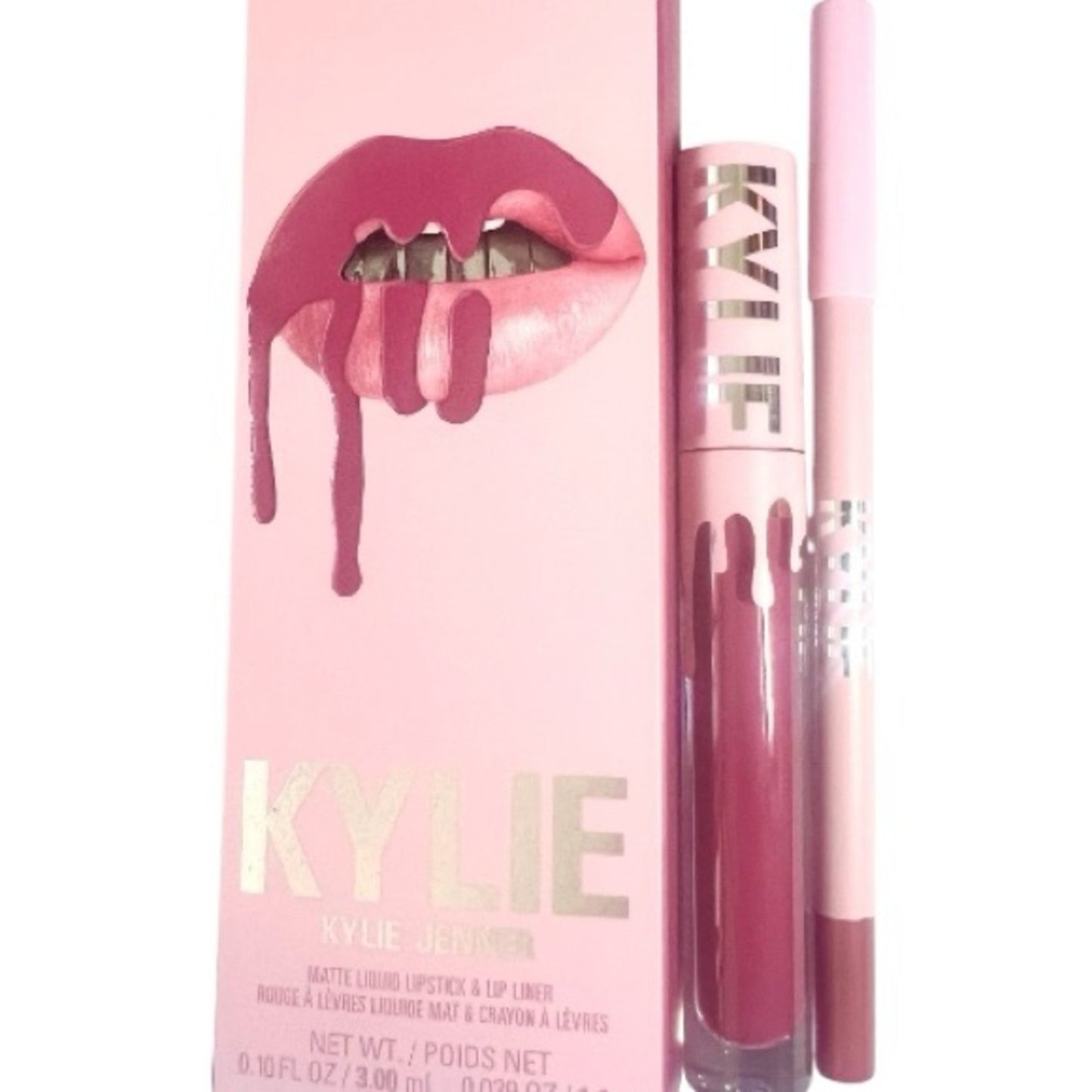 Kylie Matte Liquid Lipstick & Lip Liner Set - No. 102 -Extraordinary Matte 
NIB