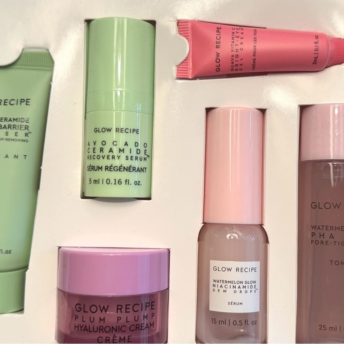 Glow Recipe Fruit Babies Glow & Soothe Set NIB Mini Skincare Kit on