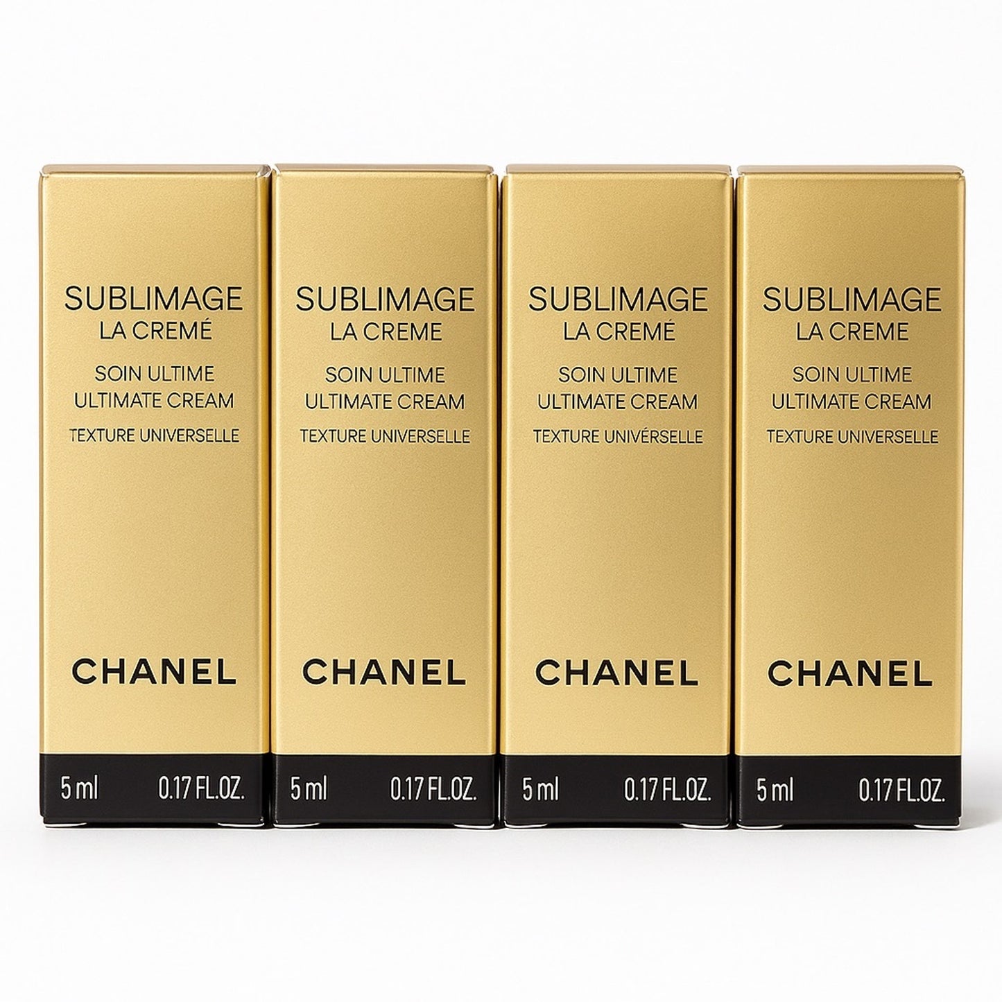 CHANEL Sublimage La Crème Ultimate Cream Travel Size - Lot of 4 - Boxed