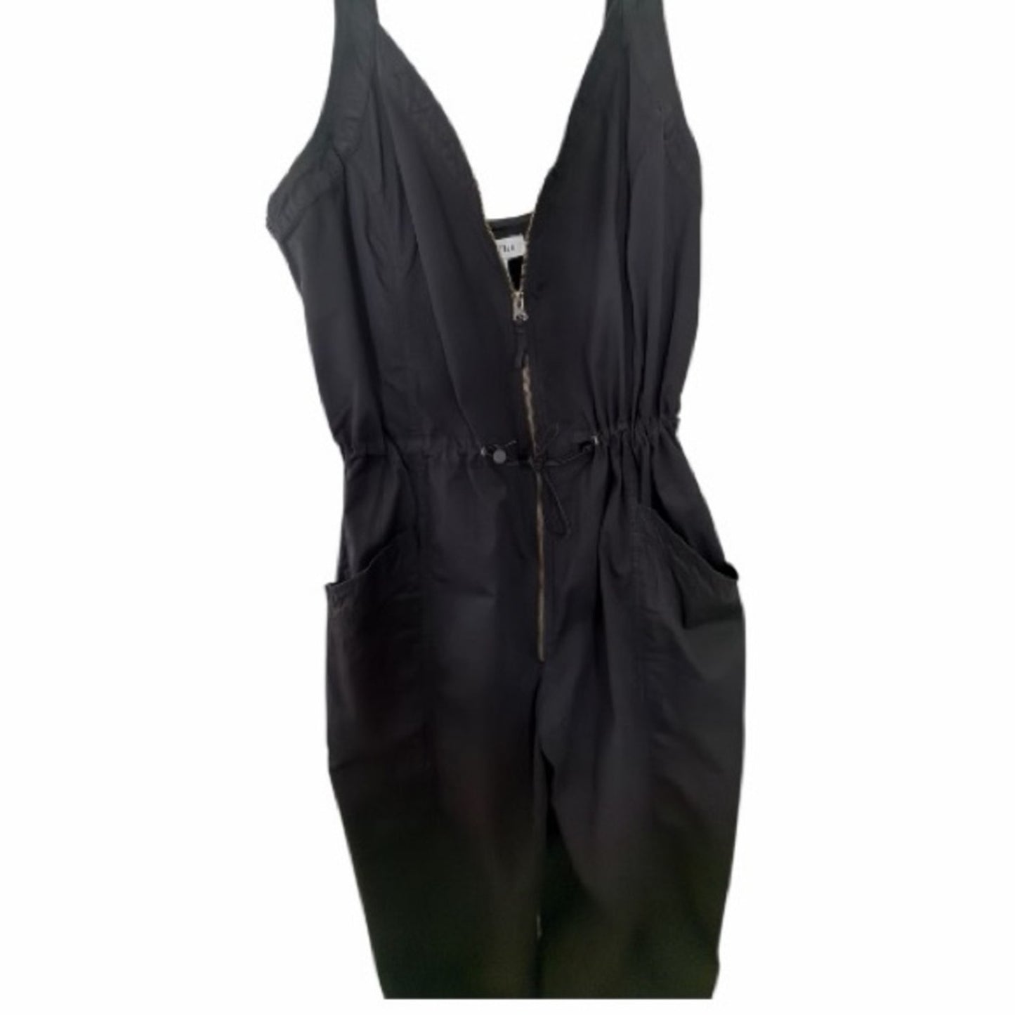 Pistola "Viva" Utility Jumpsuit in Black - Size XL