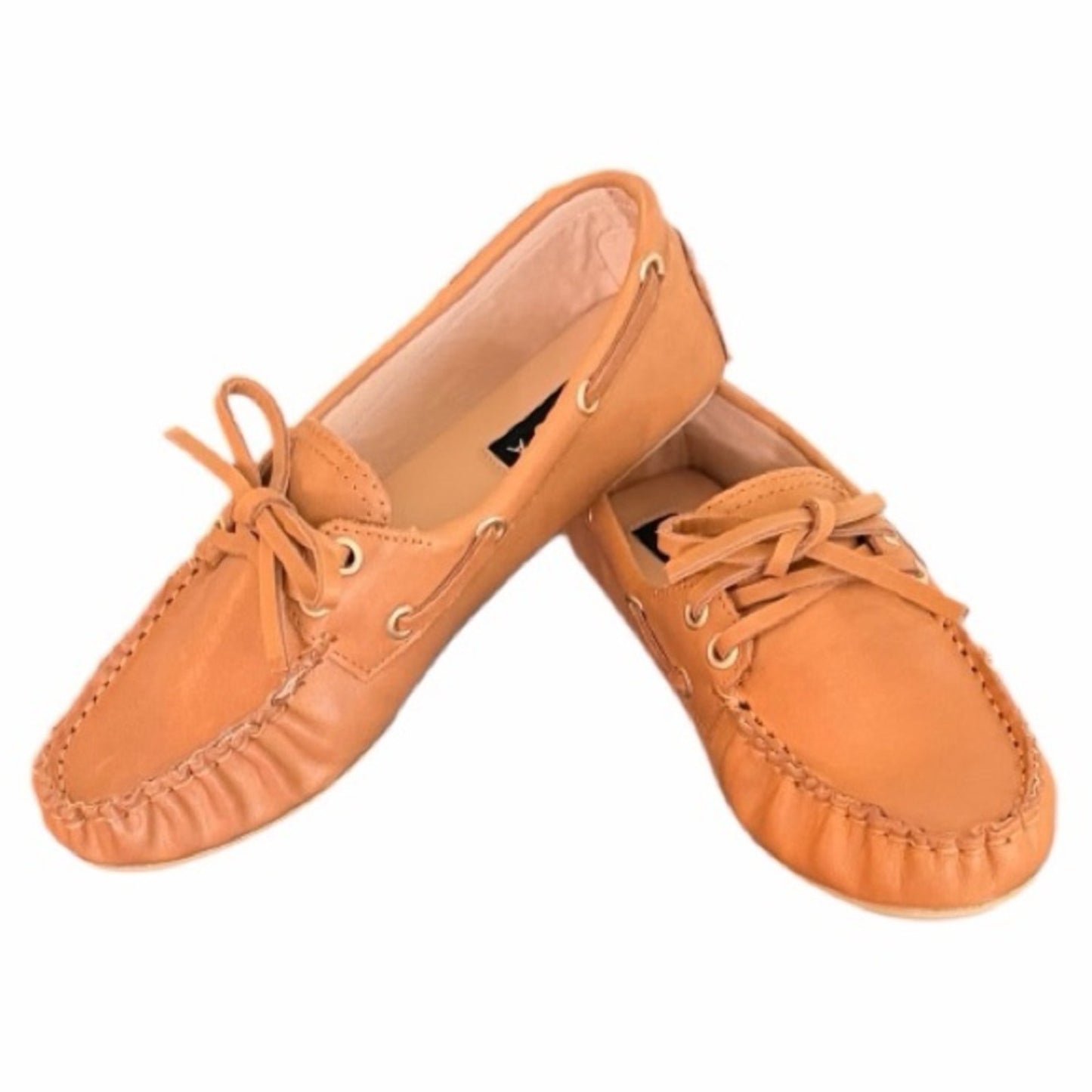 AQUA from Bloomingdale’s,  Tan Leather Driving Loafers Moccasins | Size 6 NIB