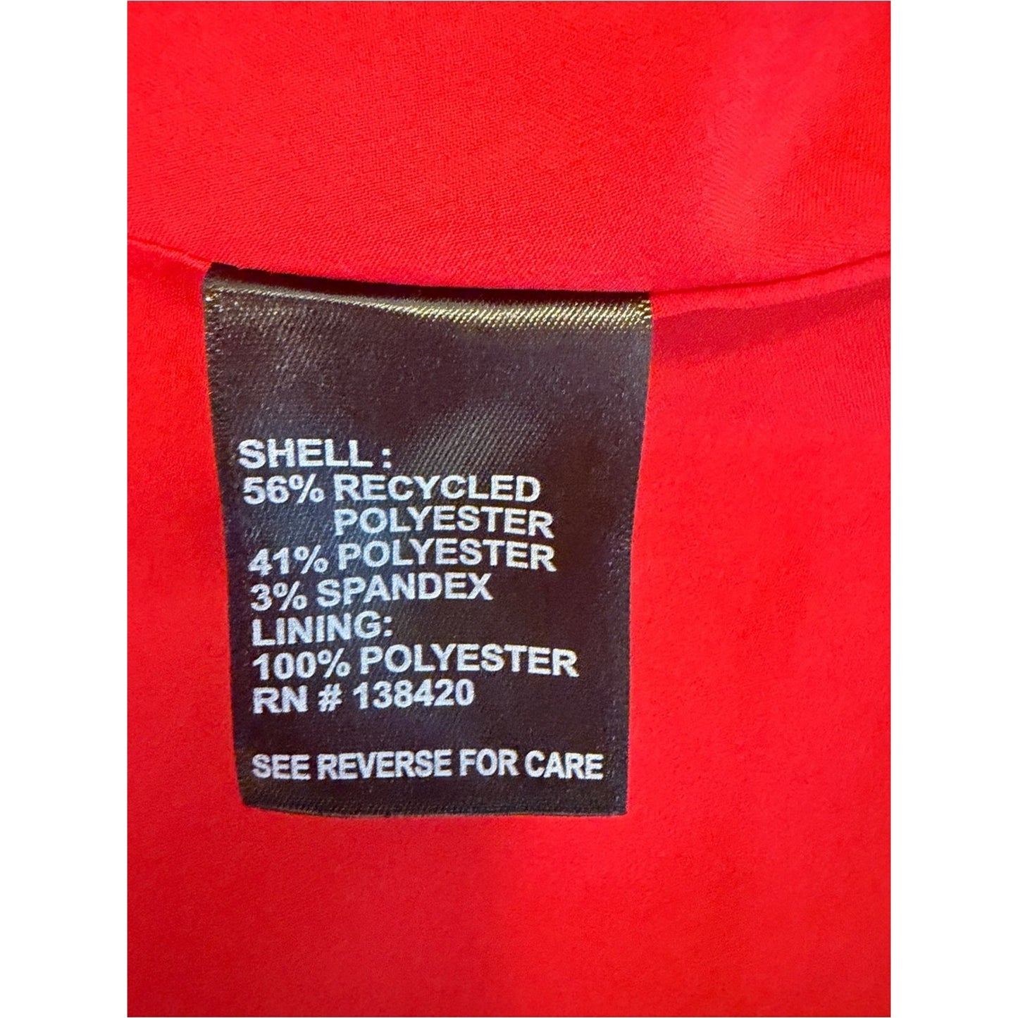 Carlisle Collection Red Peplum Blazer Size 14 New Everyday to Elevated Wear