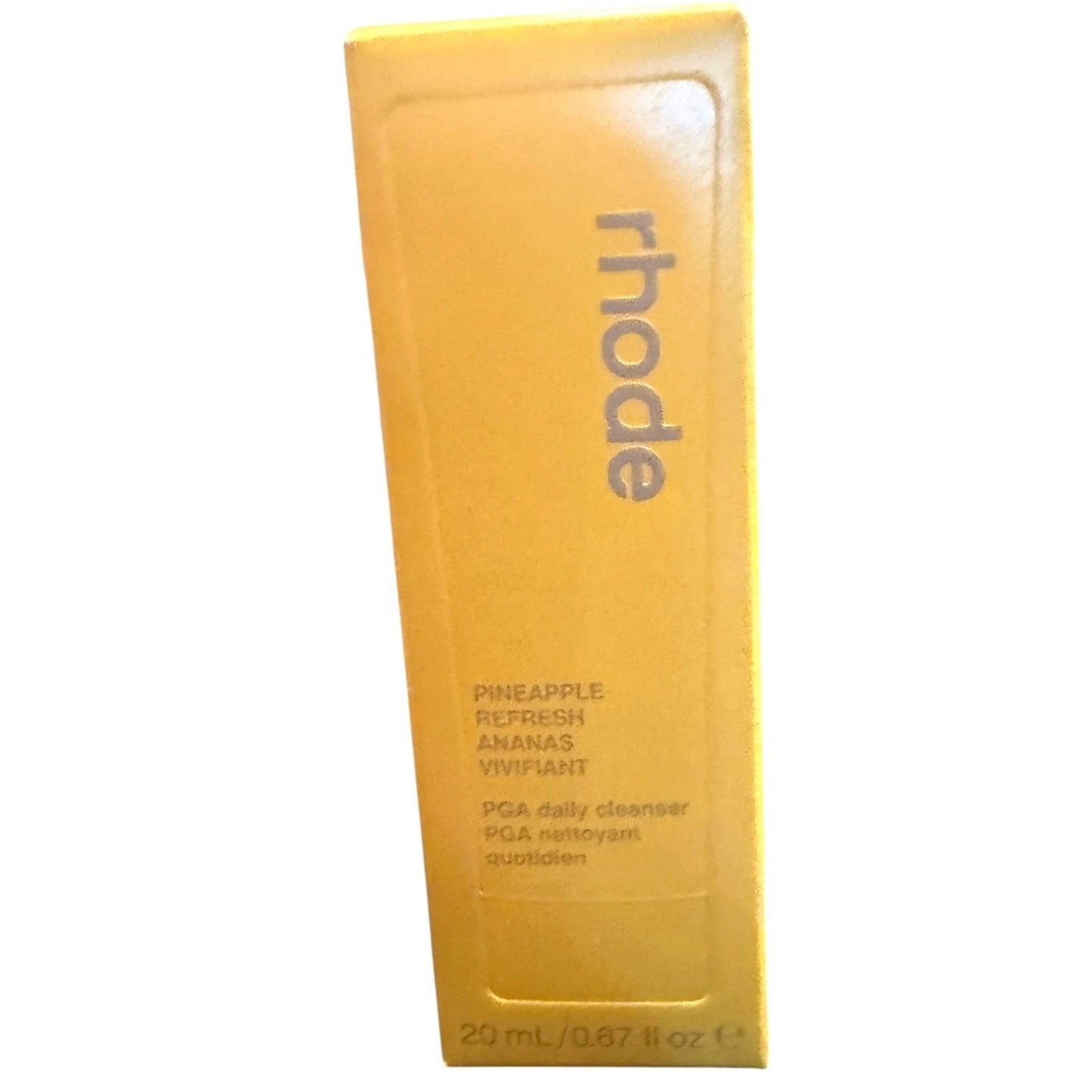 Rhode Pineapple Refresh PGA Daily Cleanser Mini 20mL New In Box Sealed