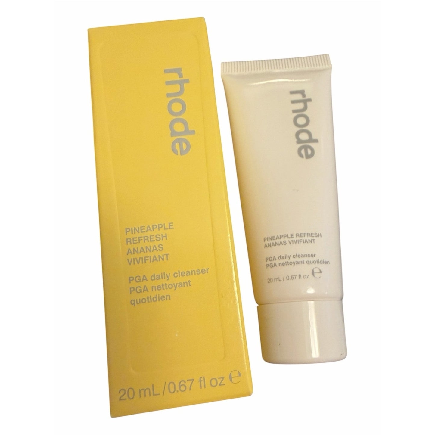 Rhode Pineapple Refresh PGA Daily Cleanser Mini 20mL New In Box Sealed