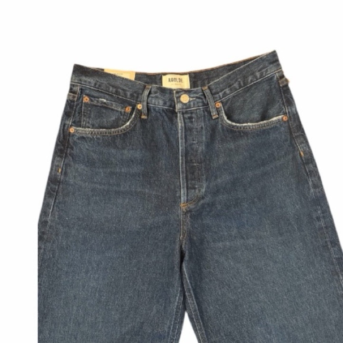 AGOLDE High-Rise Wide-Leg Jeans Button Up | NWT | Sold at Tuckernuck Size 29