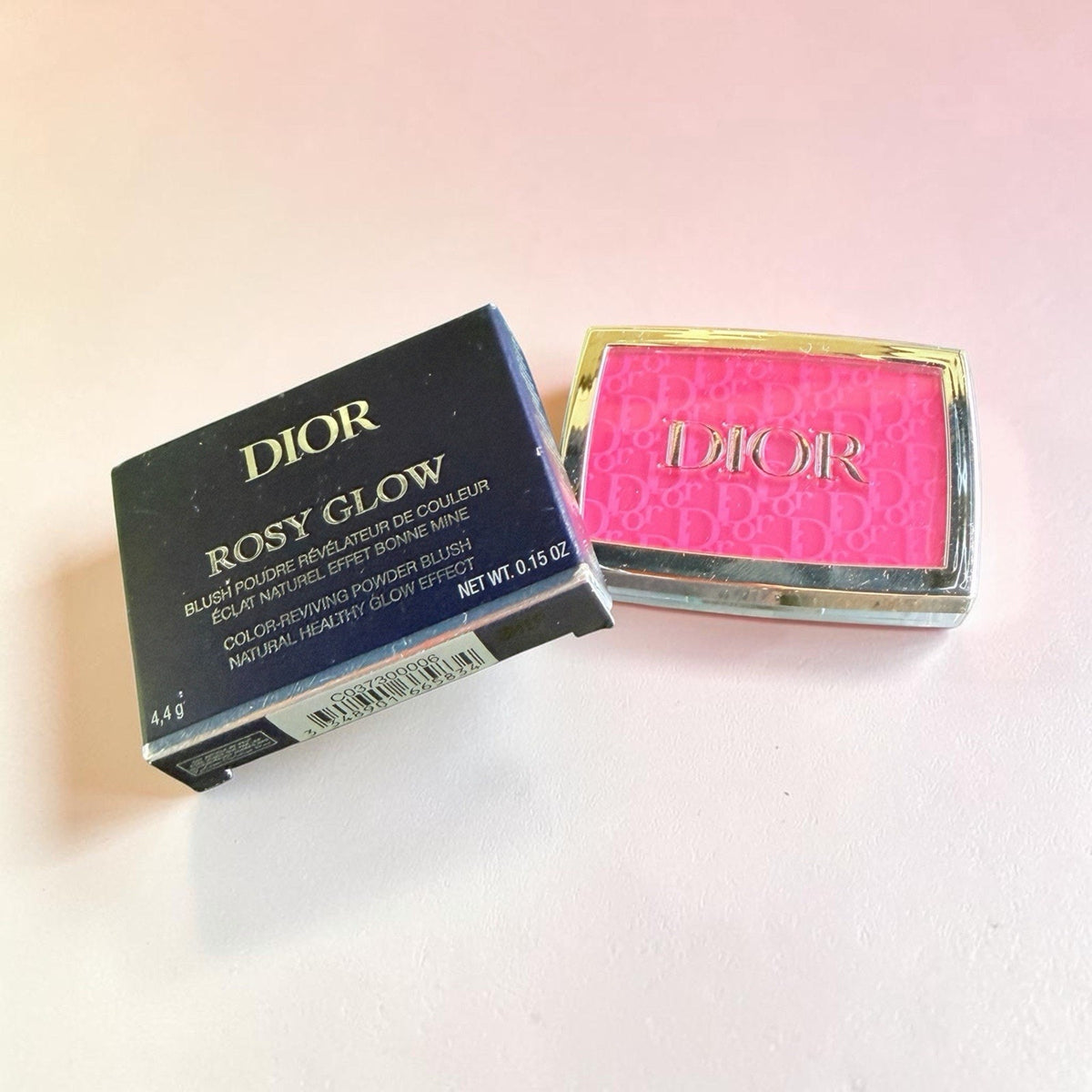Dior Rosy Glow Blush 006 Berry Color Reviving Powder 4.4g 0.15 oz New Box