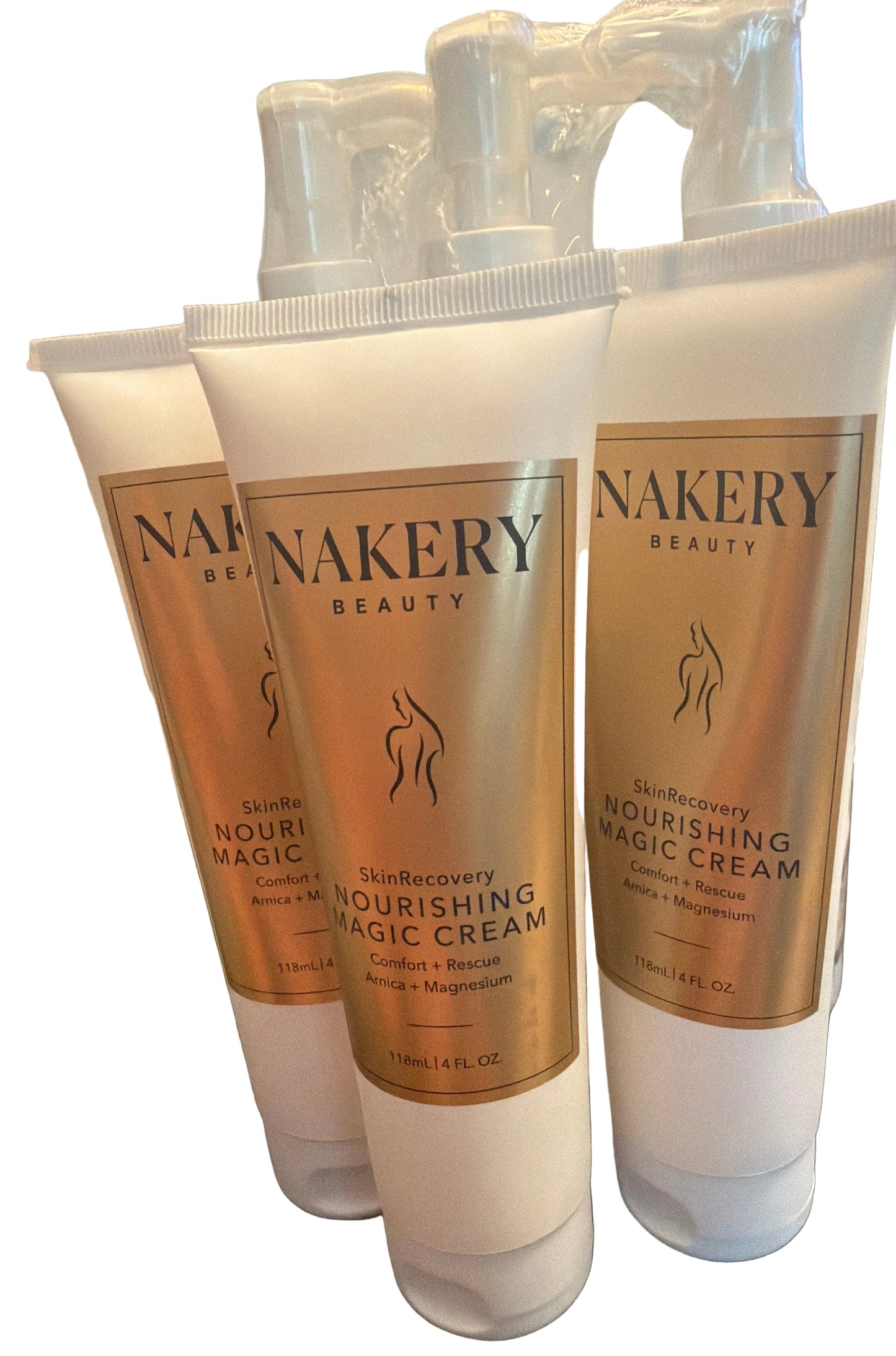 Nakery Beauty SkinRecovery Nourishing Magic Cream Arnica + Magnesium 4 oz Sealed