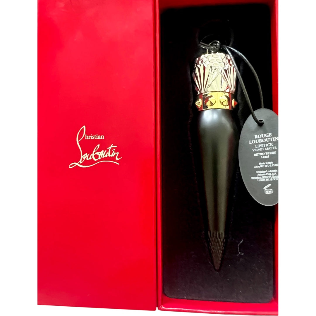 Christian Louboutin Limited Edition Refillable Lipstick Case and Lipstick