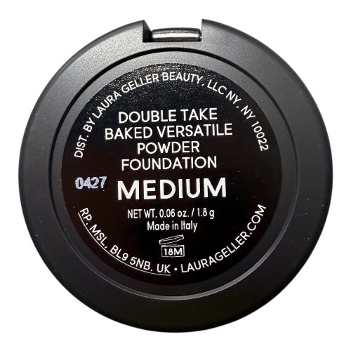 Laura Gellar Double Take Baked Versatile Powder Foundation (medium .06 oz)