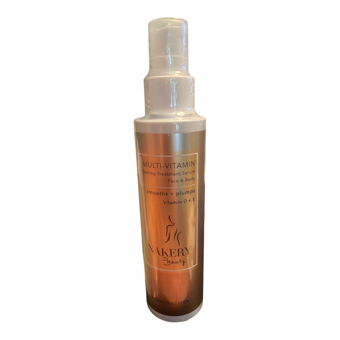 Nakery Beauty Multi-Vitamin Tanning Treatment Serum Face & Body 5.07 oz Sealed