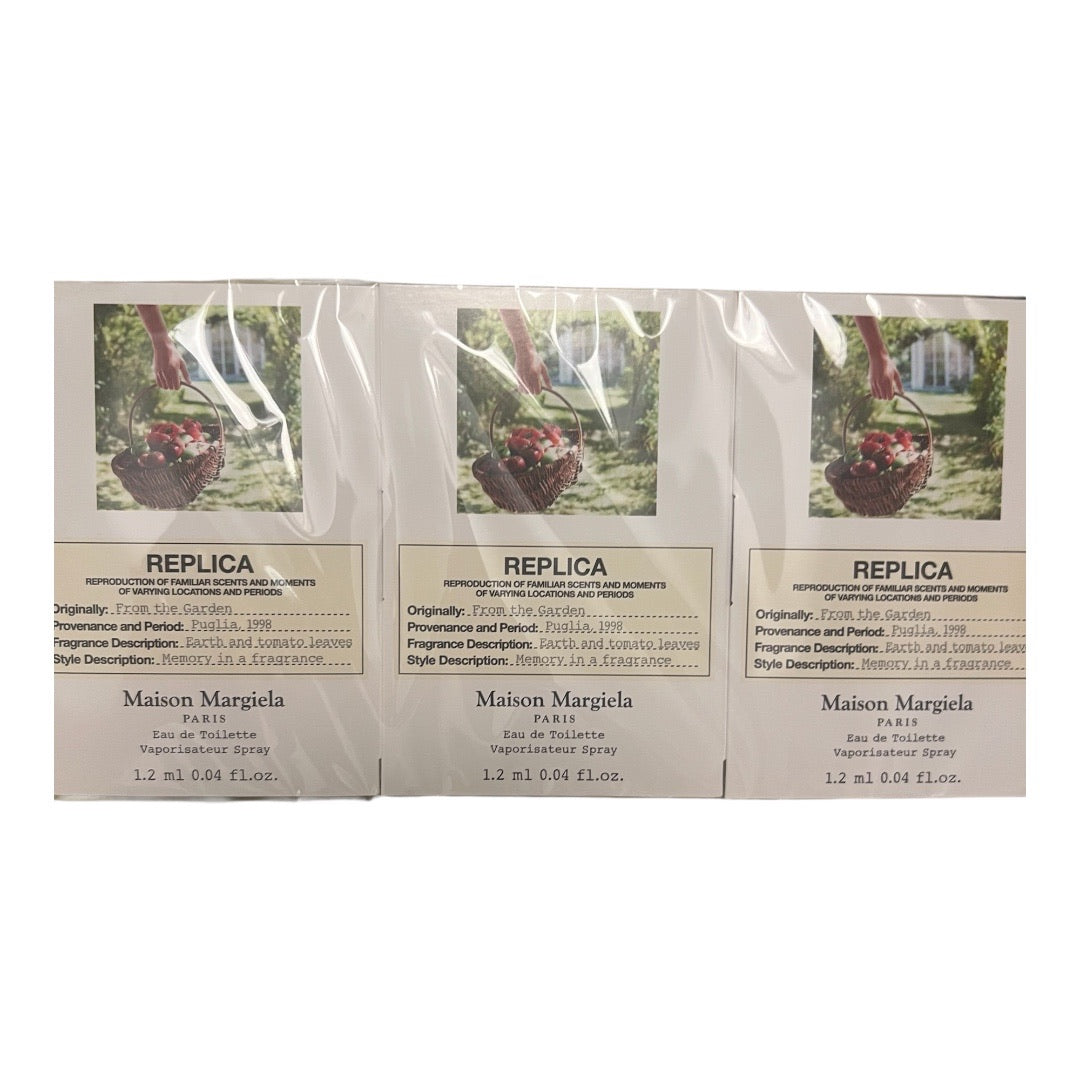Pack of Maison Margiela Replica Eau de toilette spray samples 12 in a pack whole pack