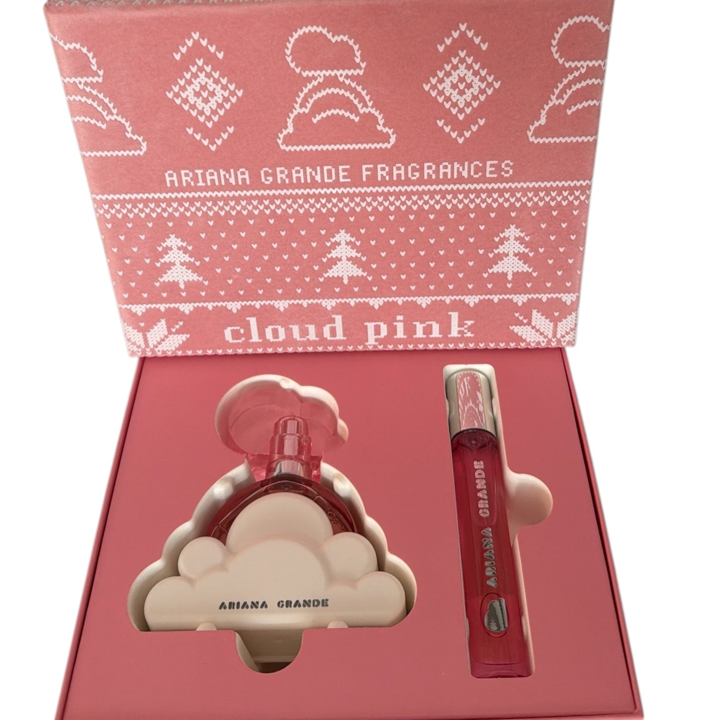 Ariana Grande Cloud Pink Gift Set – Eau de Parfum + Travel Spray (New in Box)