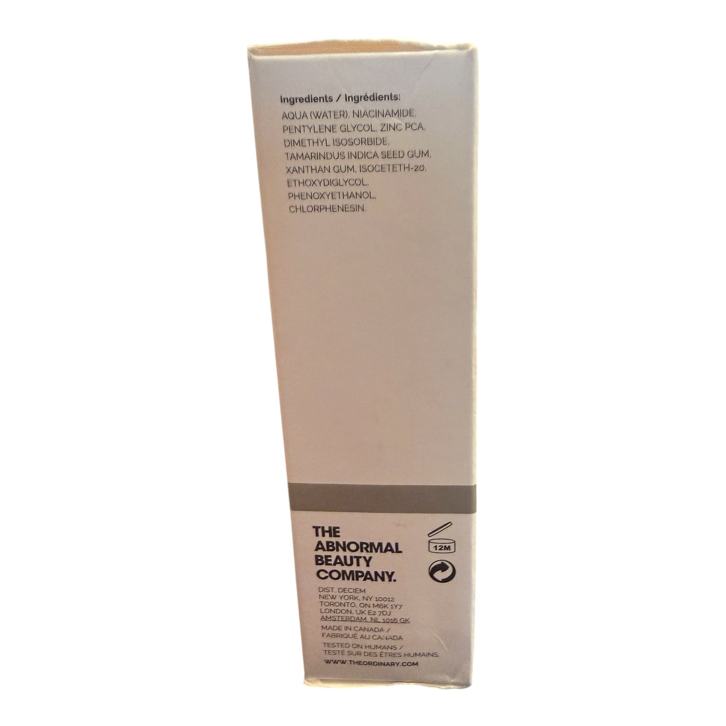 The Ordinary Niacinamide 10% + Zinc 1% Serum 30mL | New In Box