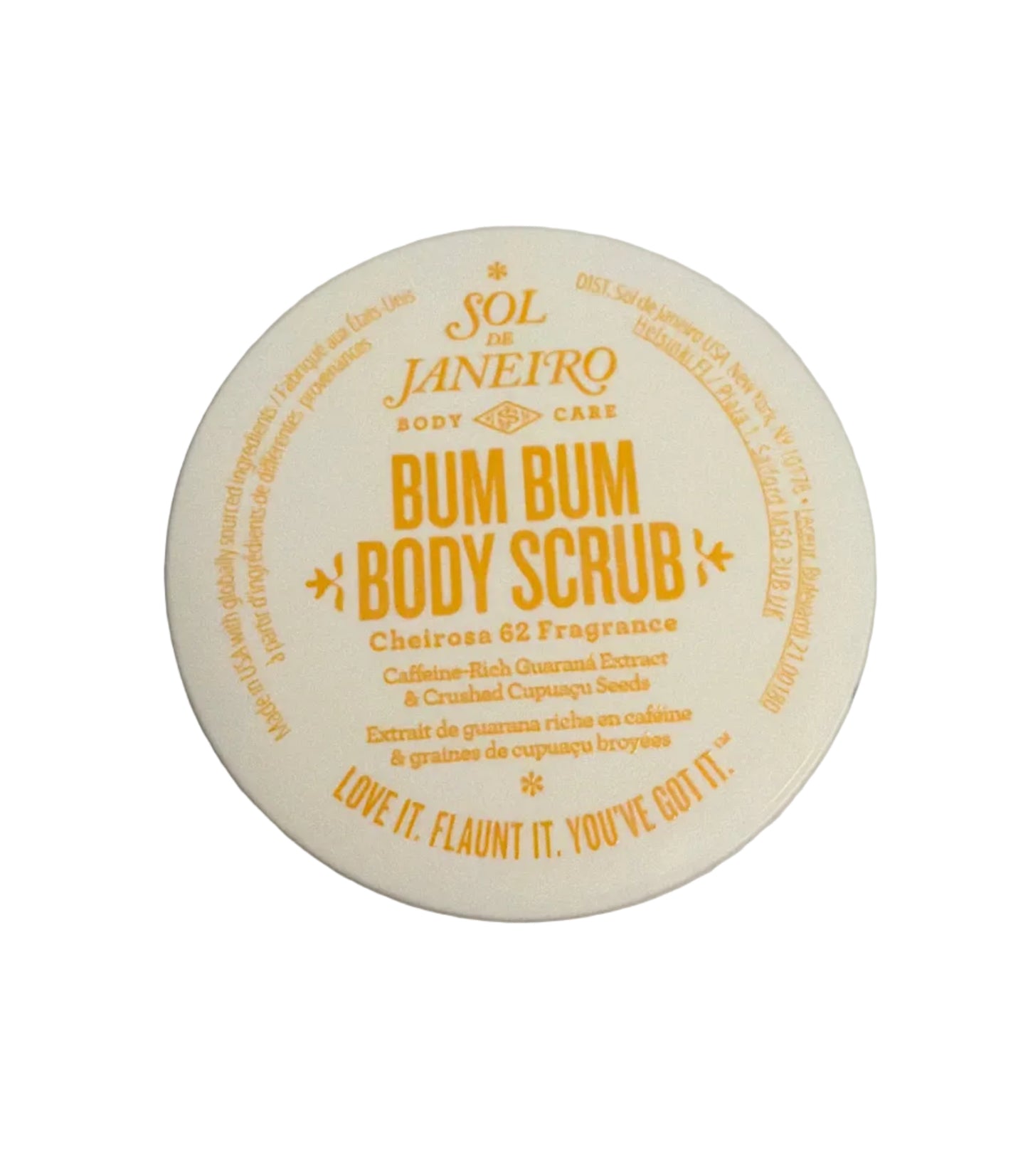 Sol de Janeiro Brazilian Bum Bum Body Scrub 2.5 oz / 75g – Cheirosa 62 Scent – New