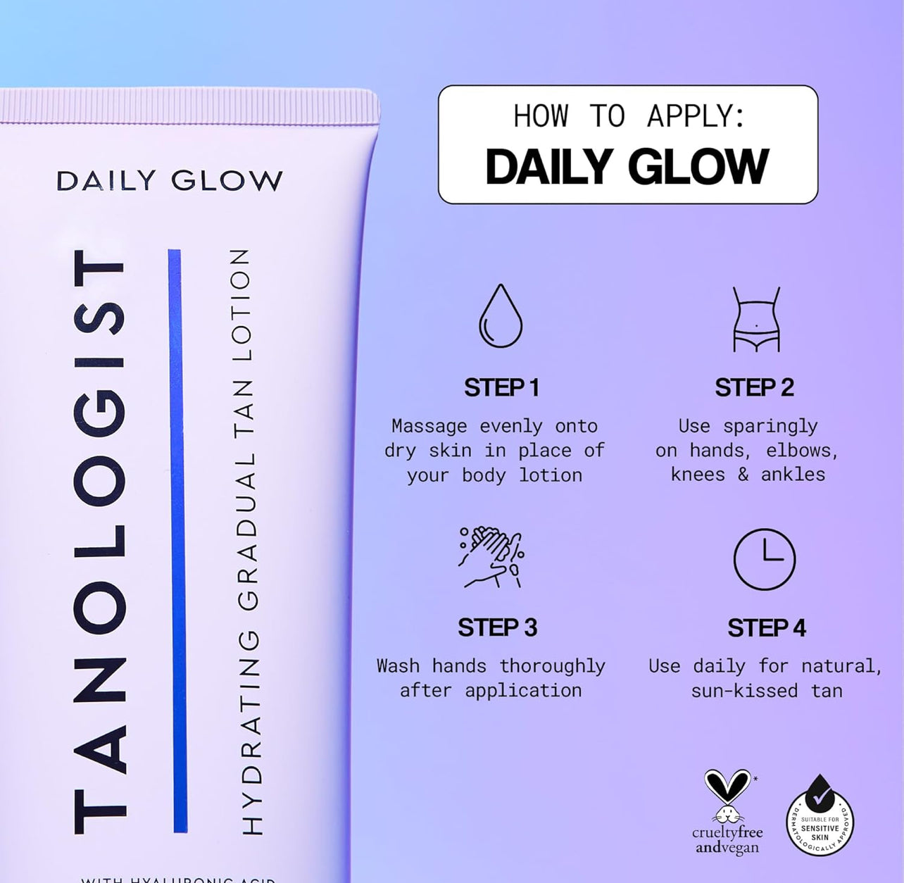 Tanologist Daily Glow Hydrating, Gradual Tan Lotion (8.4 fl oz)