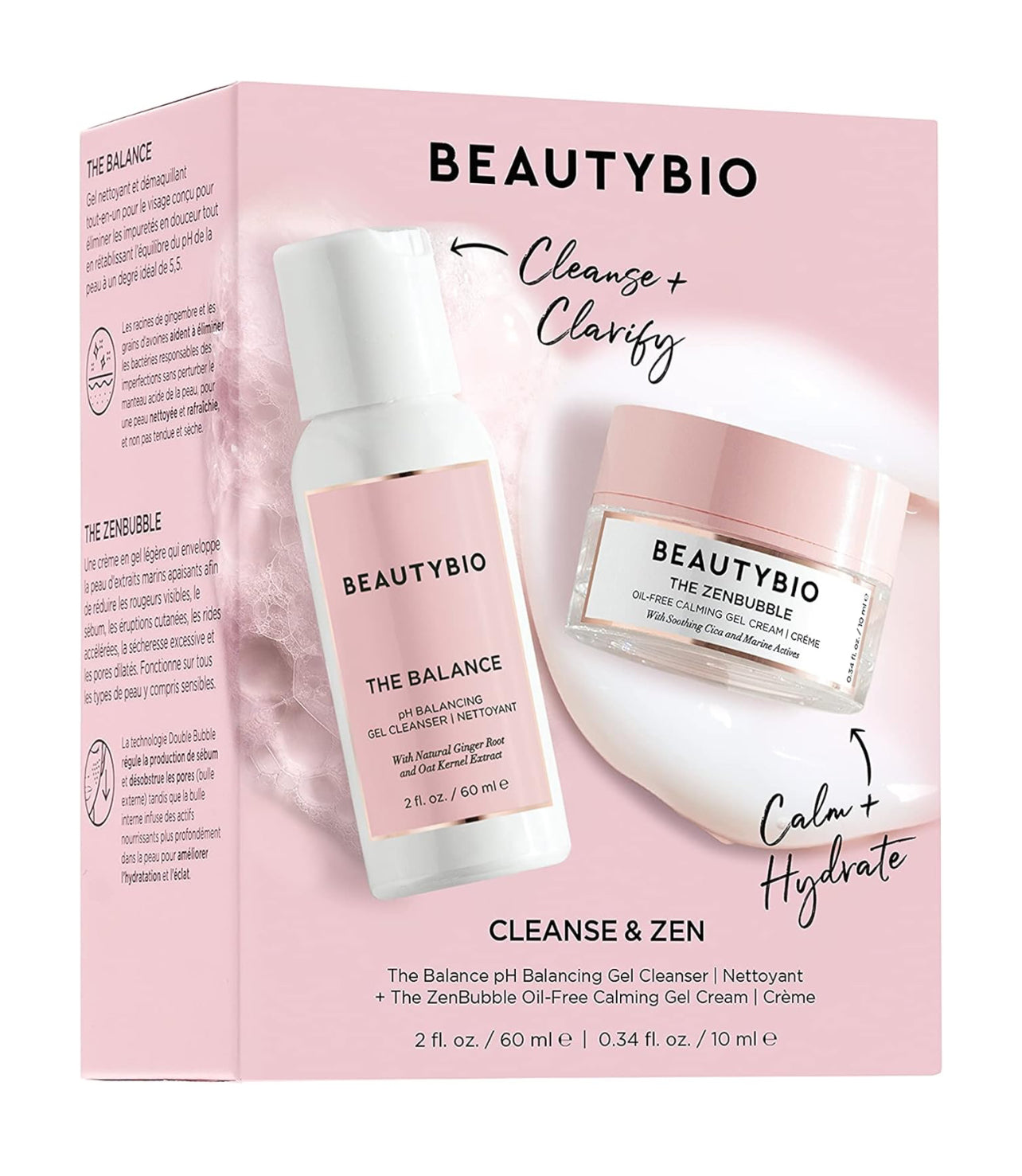 Beautybio Cleanse & Zen (mini set)