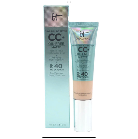 IT Cosmetics Your Skin But Better CC+ Oil-Free Matte (1.08 OZ.) with SPF 40