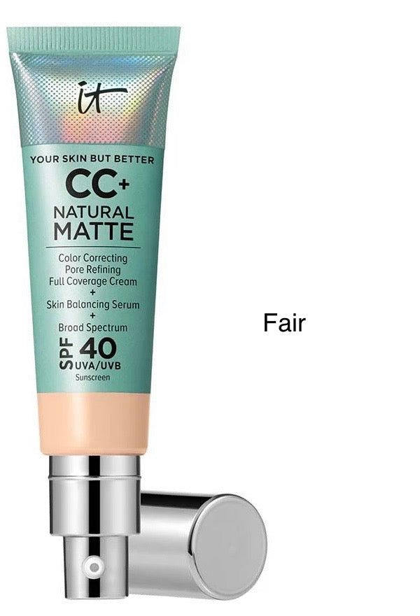 IT Cosmetics Your Skin But Better CC+ Oil-Free Matte (1.08 OZ.) with SPF 40