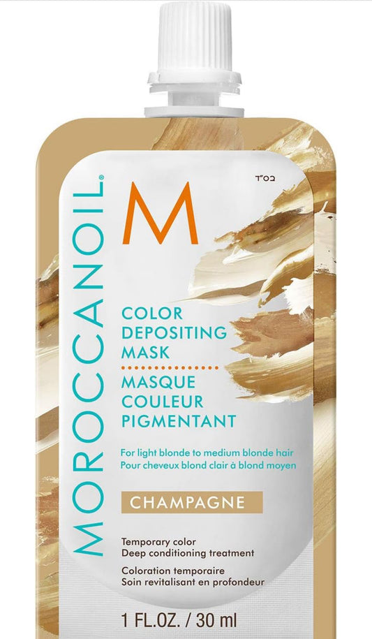 Moroccanoil Color Depositing Mask Packette, Champagne, (1 Fl Oz)